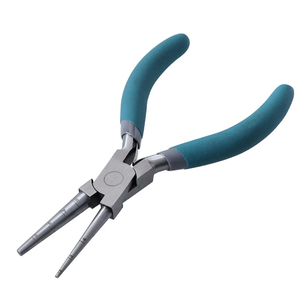 

With Scale Winding Pliers Parts Round Square Mouth For Jewelry Making Hand Tools Needle Rolling Anti Slip Handle
