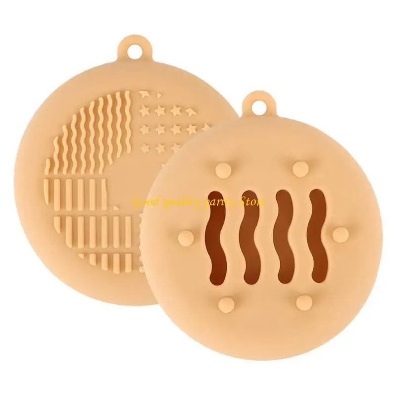 M4YA MAYOR SPUGGES Silicona Caja almacenamiento maquillaje hojaldre Caja almacenamiento Shatter -Profunda Case