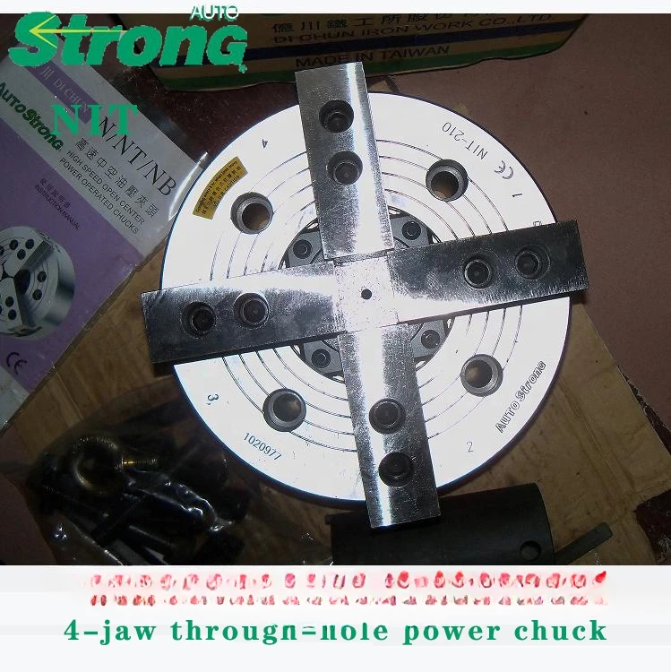 Portabrocas de alimentación de 4 mandíbulas, original, China, Taiwán, autostrong, NIT-206 NIT-208 NIT-210 NIT-212 NIT-218 NIT-224