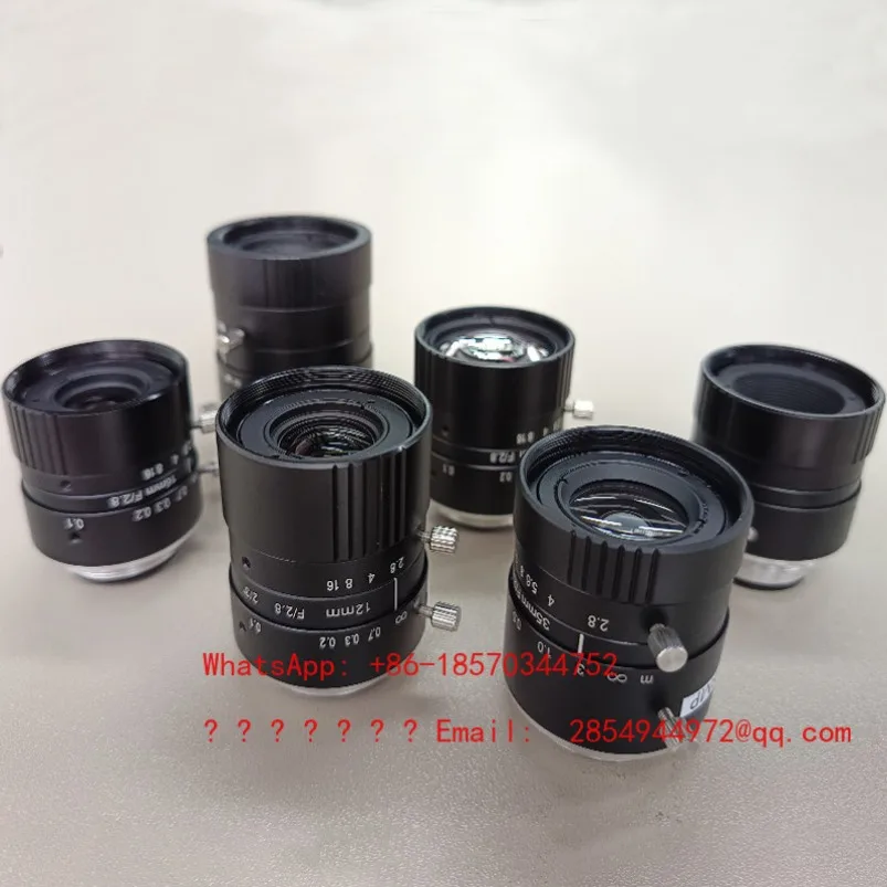 

Industrial Lens High Definition 8 Million Manual Aperture 8-50mm Low Distortion 2/3 "C Port, Fixed Focus Lens