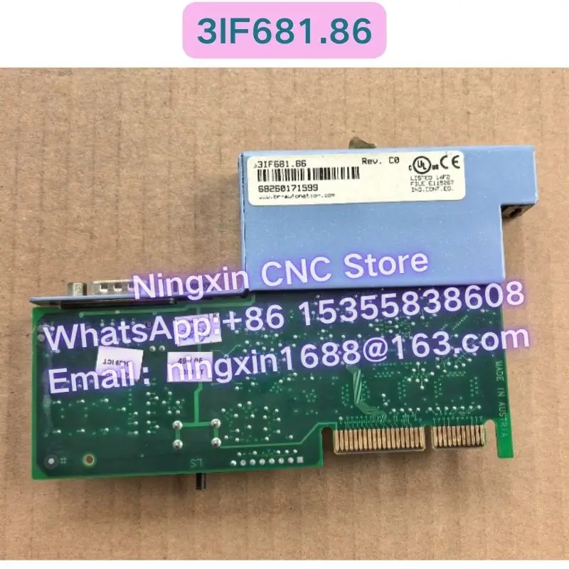 Second-hand 3IF681.86 Communication Card Functional test OK Fast delivery