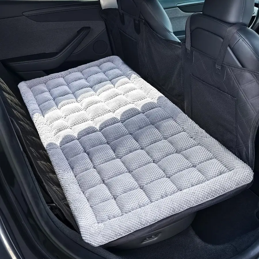 

Dog Bed Mat for Car Backseat ExtraThick amp ChewResistant, Road Trip Bed to Fully Protect Dogs Safety, Fits Trucks SUVs Back Sea