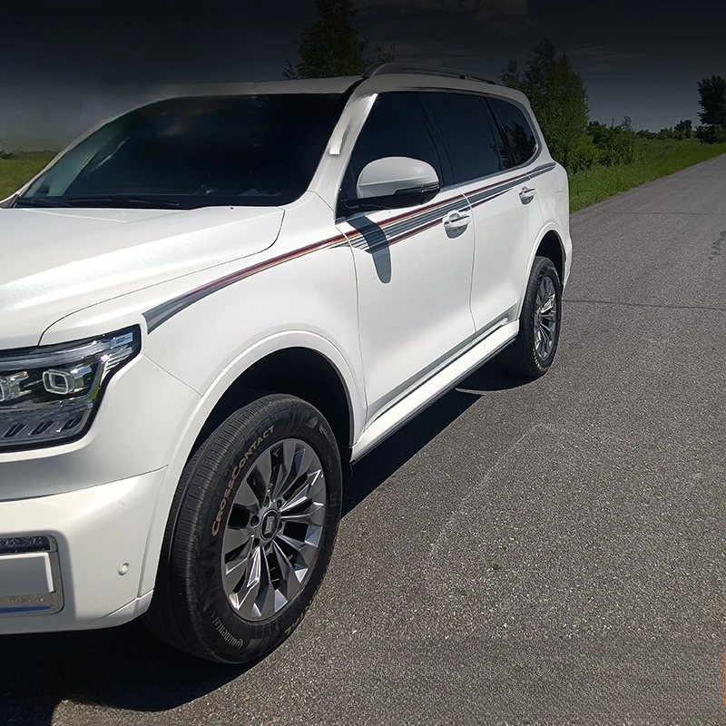 

For Great Wall Tank 500 Car Body Decal Sticker Car Door Side Vinyl Strips Waist Line Sticker Auto Exterior Accessories