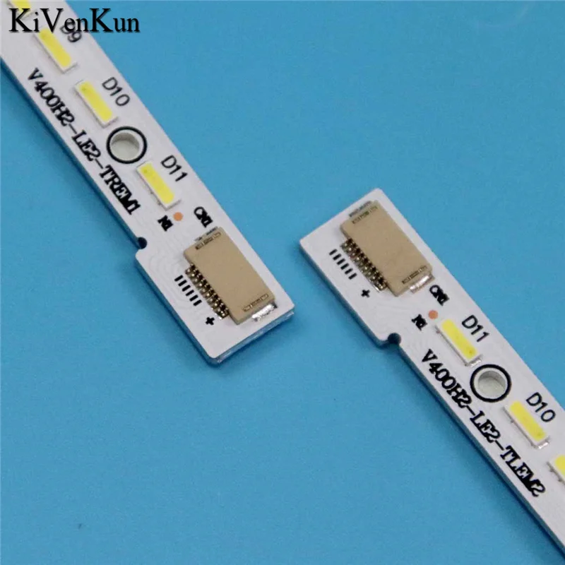Tira de LED para iluminación trasera para TCL 40EL100C 40HZ9000 barras V400H2-LE2-TLEM2 TREM1 Kits bandas para Toshiba 40PS10E 40KL105CC 40K100C cintas