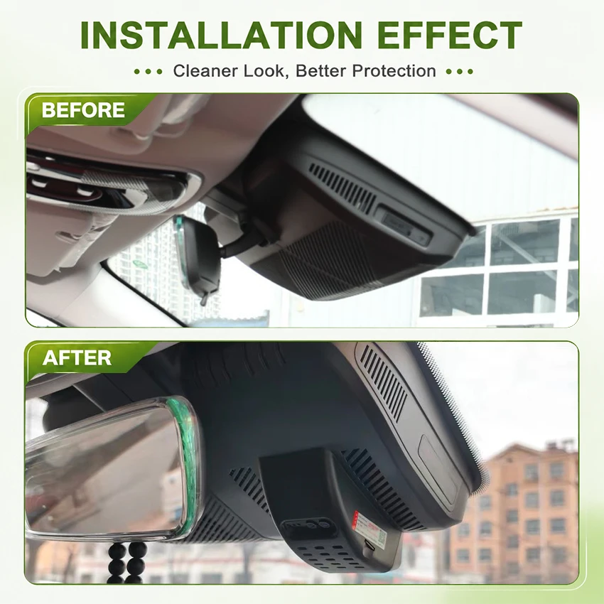Dedicated DashCam for Chery Exeed RX Yaoguang Omoda C9 9 2023 2024 2025 2026 4K UHD Car DVR Plug and play Dash Cam Wifi Camera