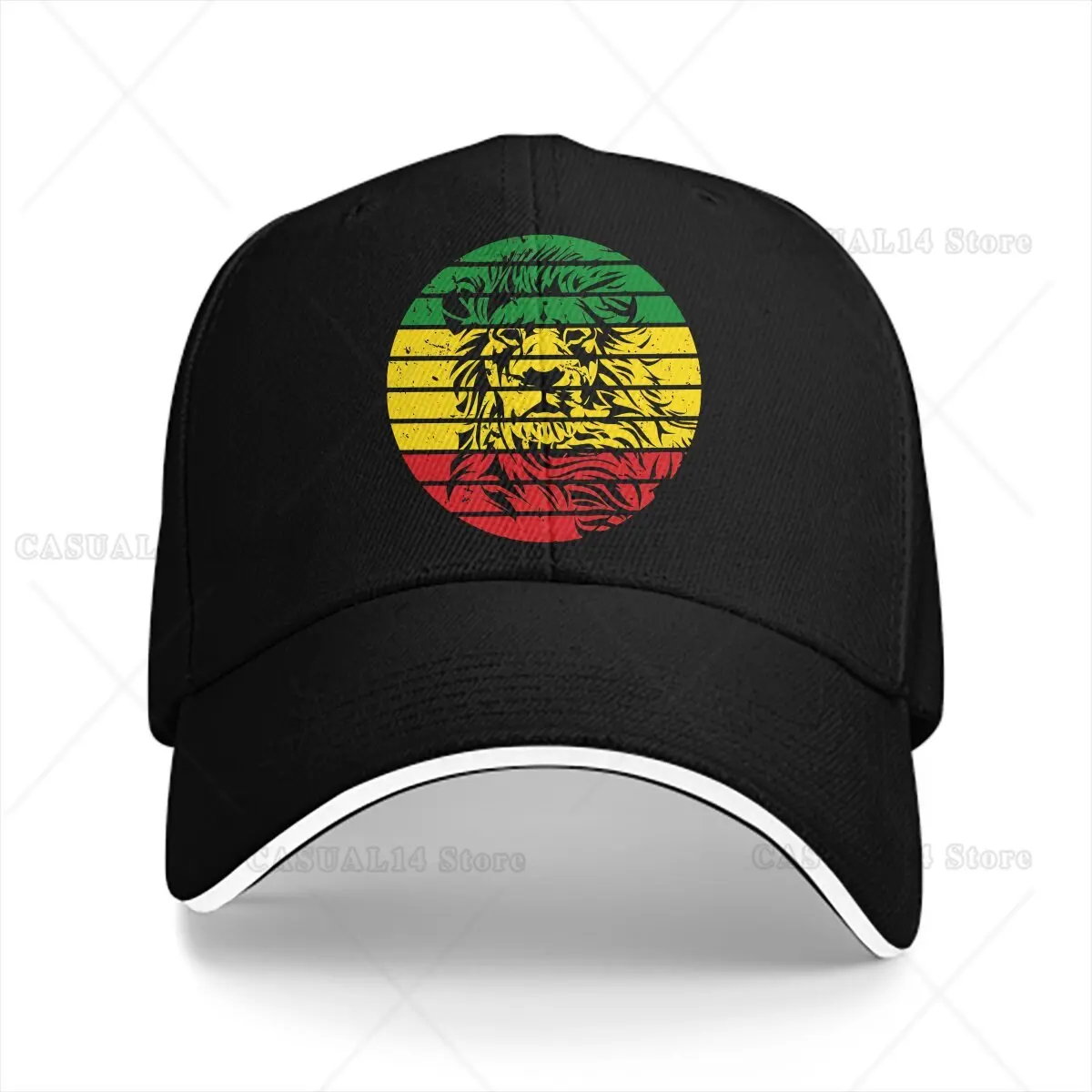 

Classic Rasta Lion of Judah Rastafari Baseball Cap Men Hats Women Visor Outdoor Snapback Caps