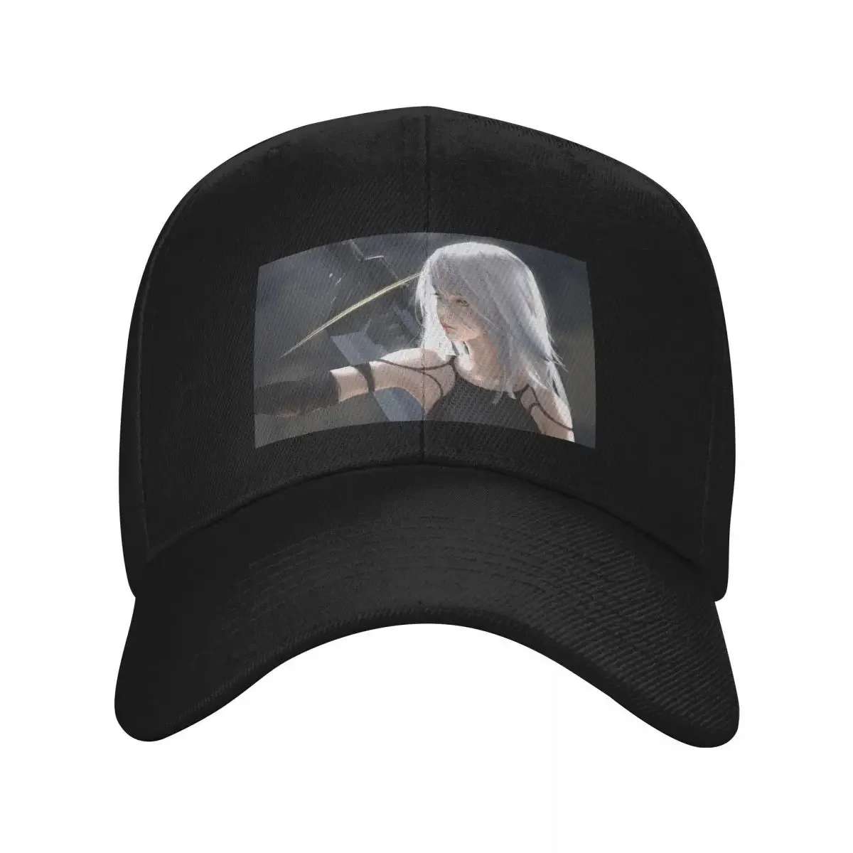 NieR Automata YoRHa Funny Baseball Men Polyester Hats Adjustable Hat Fashion Casual Cap Truck driver Hat