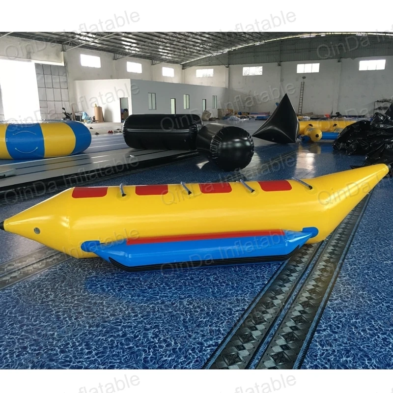 

Outdoor Summer Adult Toys Inflatable Water Banana Boat Seats Water Games Flyfish Banana Boat For Kids