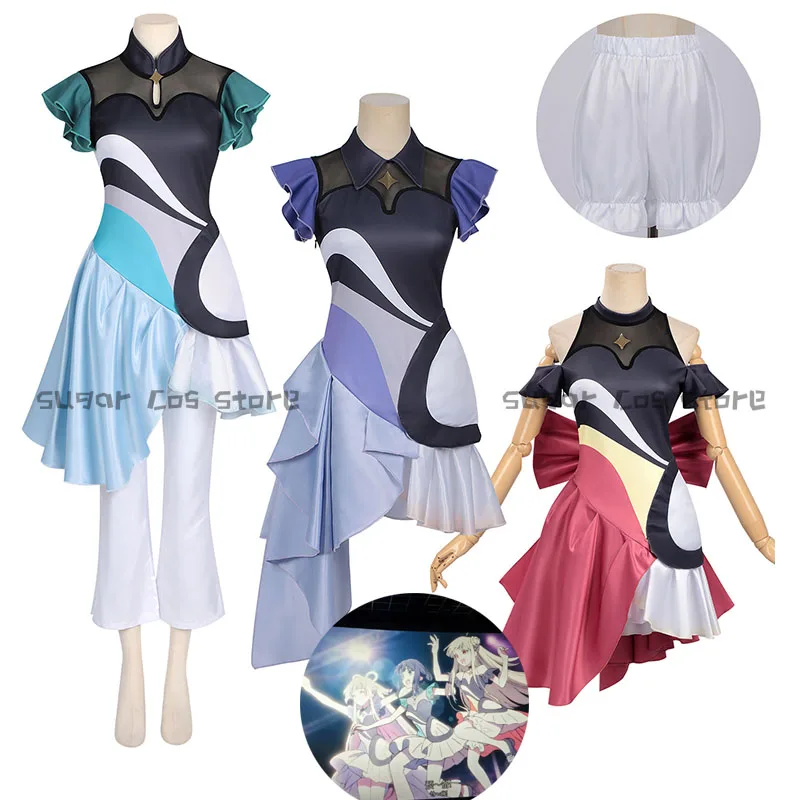 

Костюм для косплея по аниме «Кагуя-сан: Девочка-волшебница» (Кагуя Сакаяри, Ироха, Ячиё Цукими), сценический наряд, женская одежда, реквизит для Хэллоуина и карнавальных вечеринок