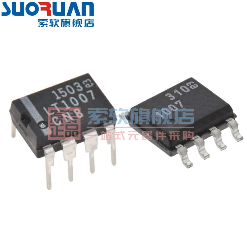Free shipping    LT1007CN8 LT1007CS8 LT1007 DIP/SOP-8      10PCS