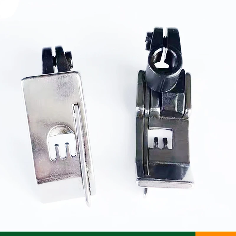 Presser Foot with Right/Left Guide for Industrial Coverstitch Machine, 3-Needles, 5.6mm