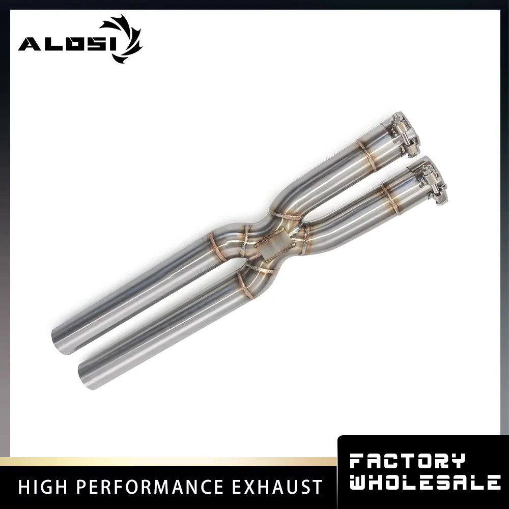 Exhaust Mid Pipe For Maserati Gran Turismo/GT 4.2 2008-2023 High Performance Exhaust Modification Perfect Installation