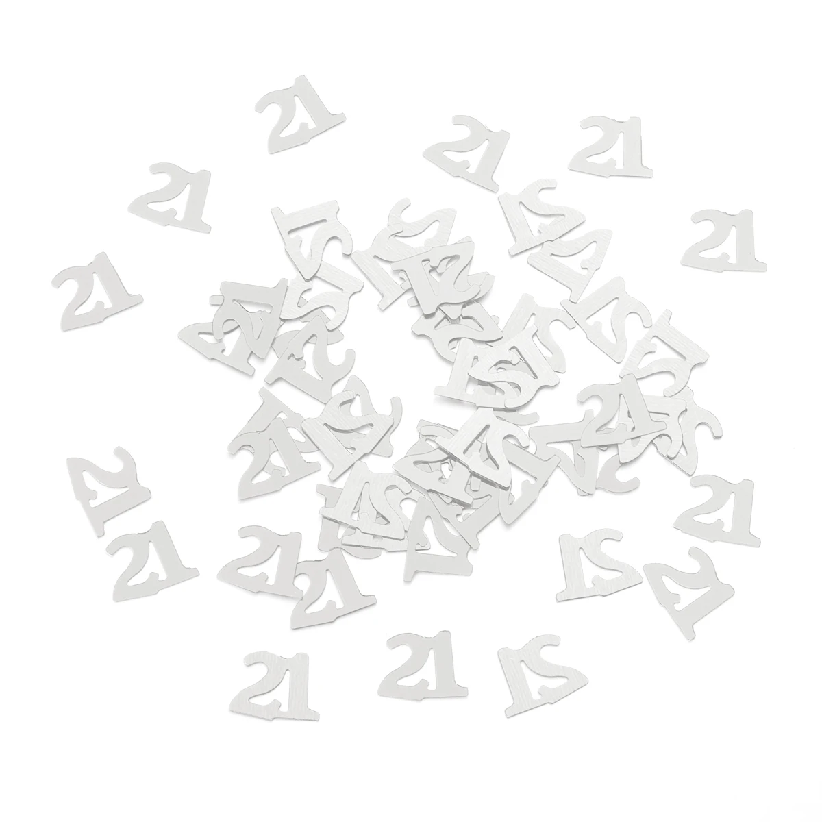 

1200 Pcs Silver Sequin Confetti Decoration Birthday Decorations Supplies Sequins for Crafts
