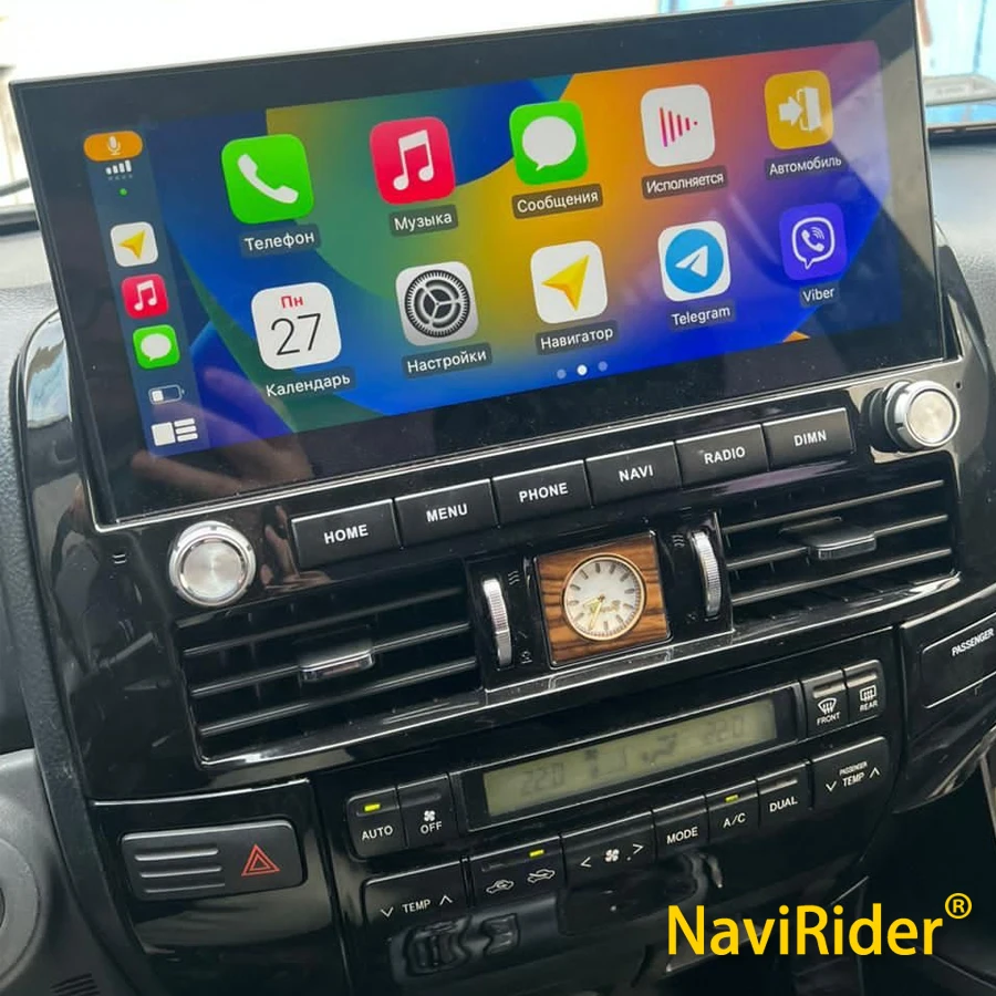 

Автомобильный радиоприемник Carplay 12,3*1920 Qled экран Android 13 для Toyota Prado Lexus GX470 720 2006 мультимедийный видеоплеер стерео