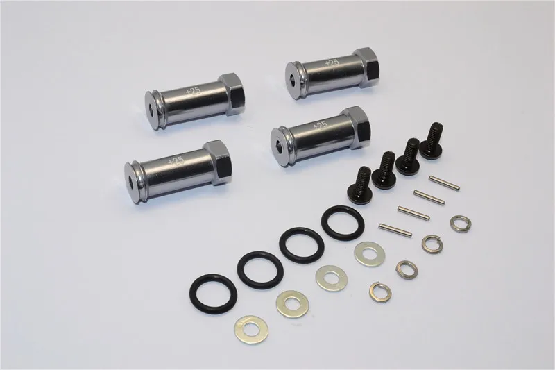 Шестигранный адаптер из сплава GPM (+25 мм) для TRAXXAS 1/16 Mini E Revo