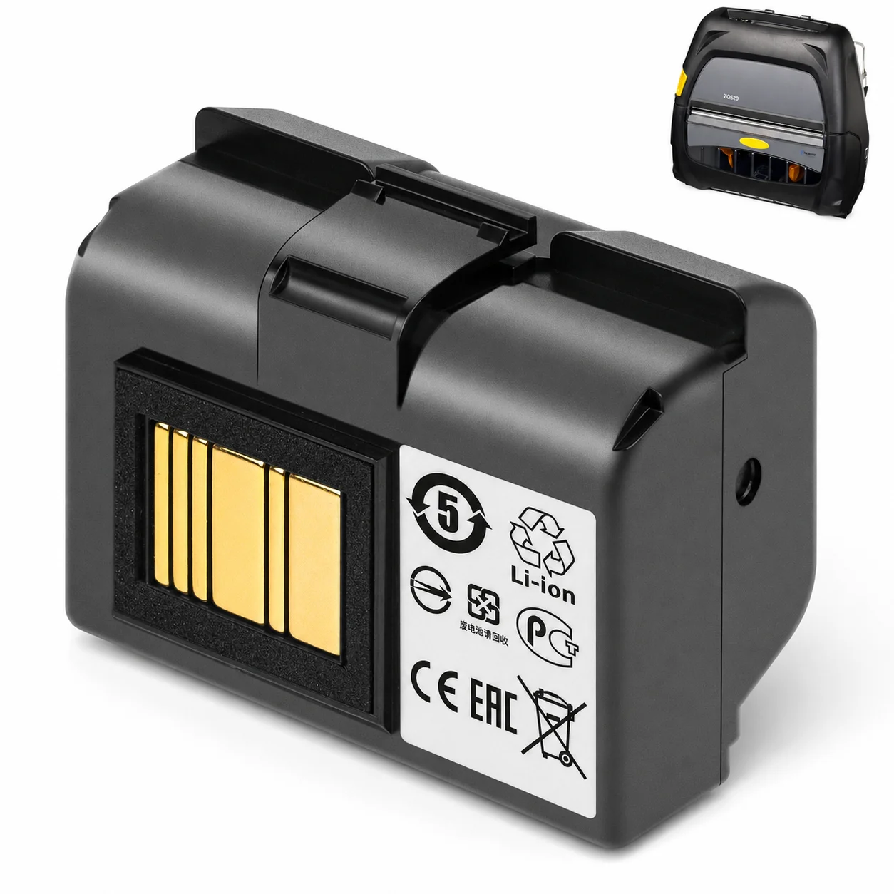 6800mAh Printer Battery For Zebra ZQ520 ZQ620 QLN320 QLN220 ZQ521 ZQ511 ZQ610 Battery