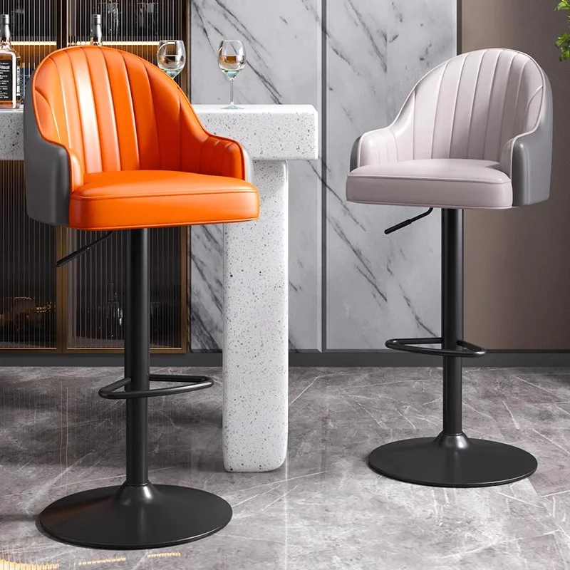 

Beauty Salon Chair Swivel Bar Stool Barber Shop Iron Chairs Luxury Step Cafeteria Home Kitchen Counter Stools Garden Living Room