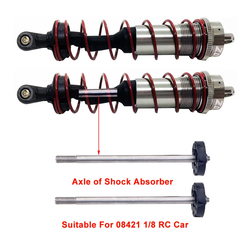 1/8 RC Car Front Rear Shock Absorber Axle Set 8005 8006 Axle of Shock Absorber For ZD Racing 08421 BX-8E 08427 1/8 RC Car Parts