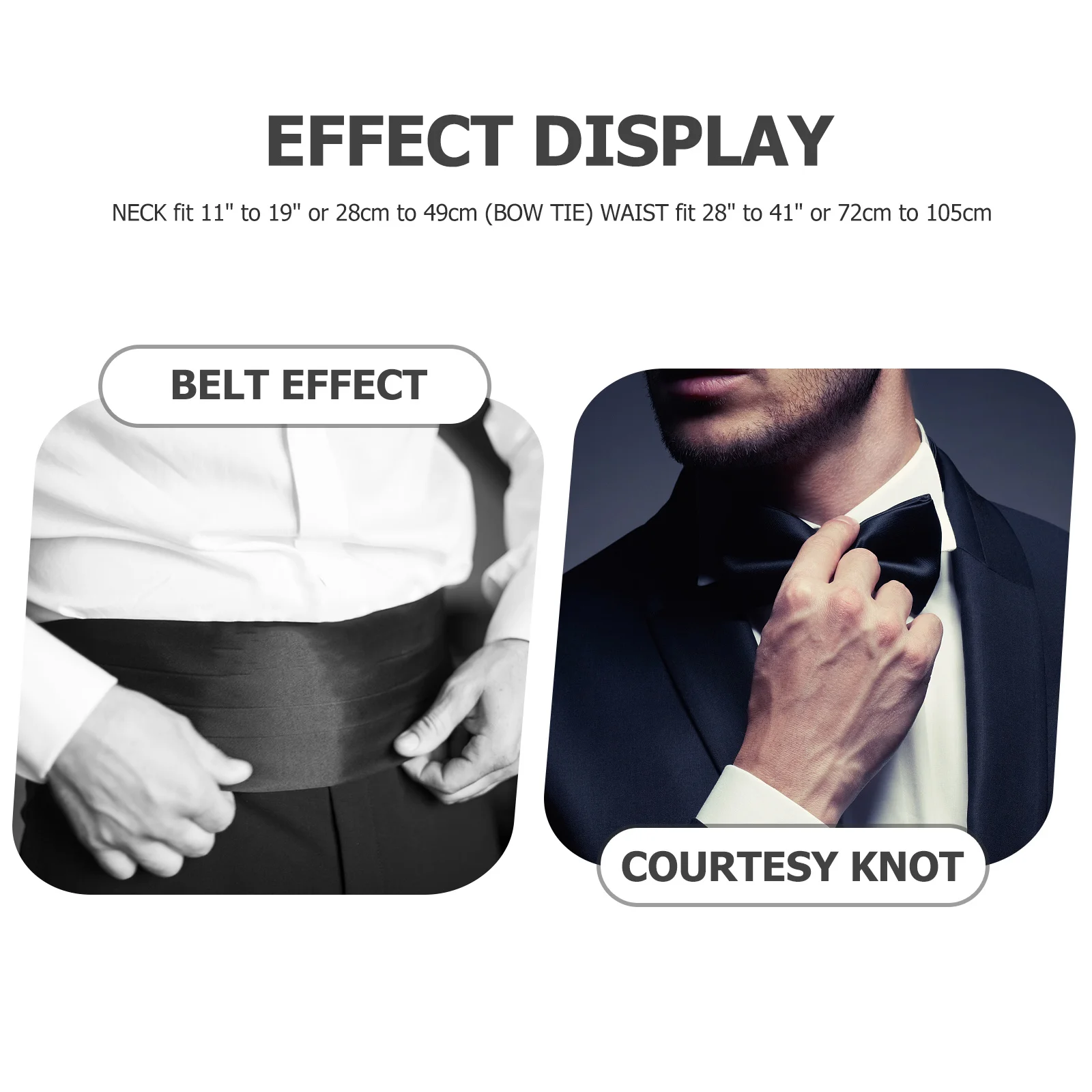 Рисунок 6 - мужской атласный галстук-бабочка