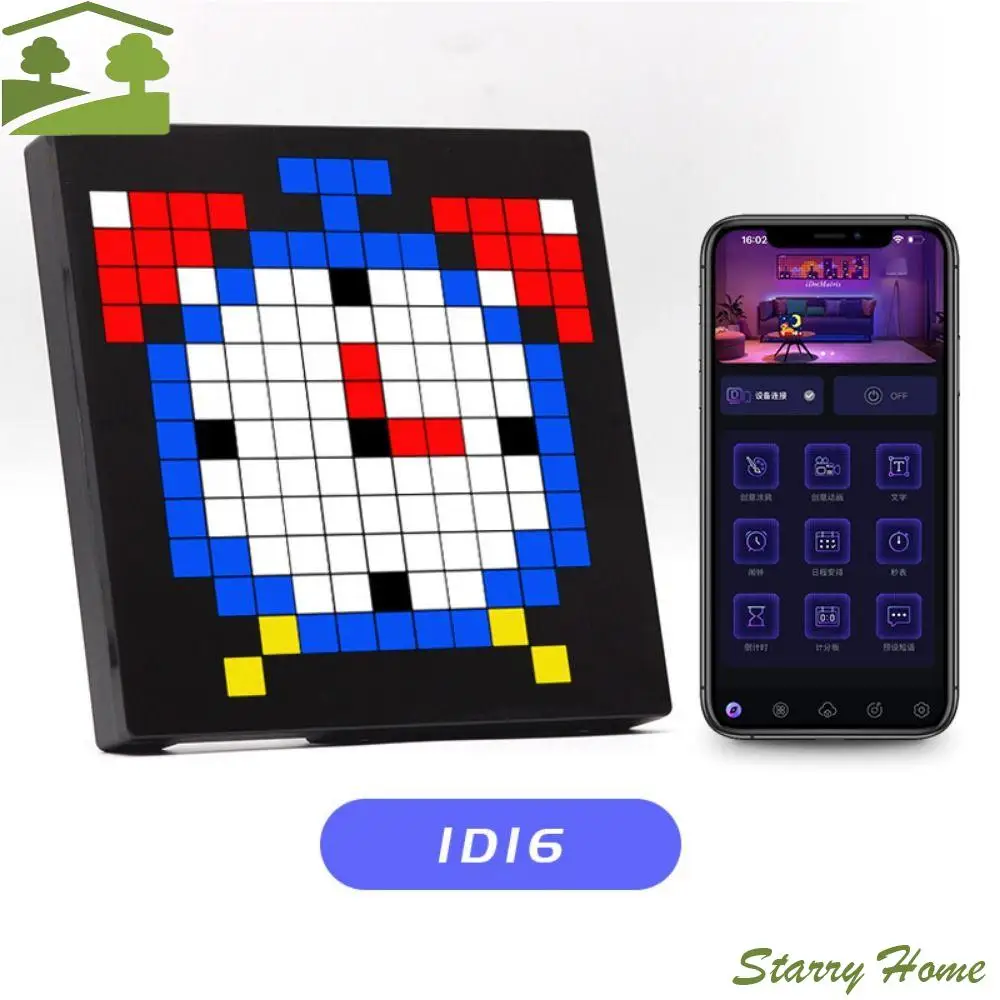 

Programmable Bluetooth Pixel Screen APP Control Matrix Screen Dynamic LED Electronic Screen DIY Digital Module