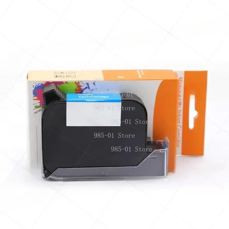 Quick-drying ink cartridge, compatible with handheld inkjet printing device, practical replacement 1-piece cartridge