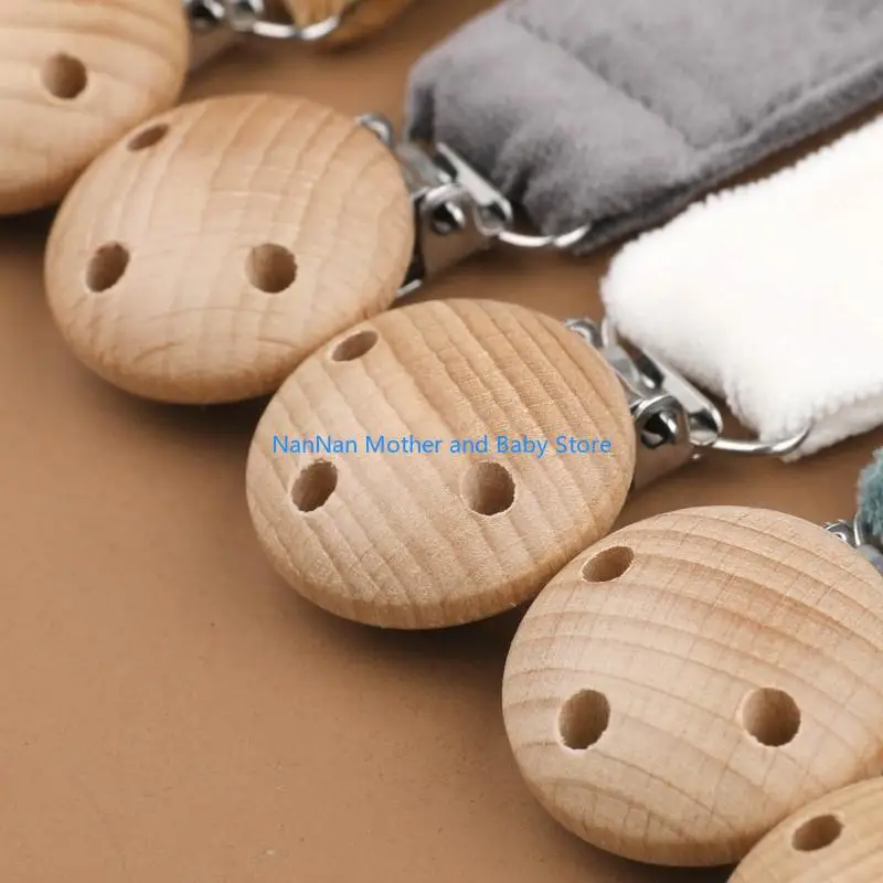 

Baby Soother Chain Newborn Pacifier Clip Baby Pacifier Chain for Boys Girls Gift