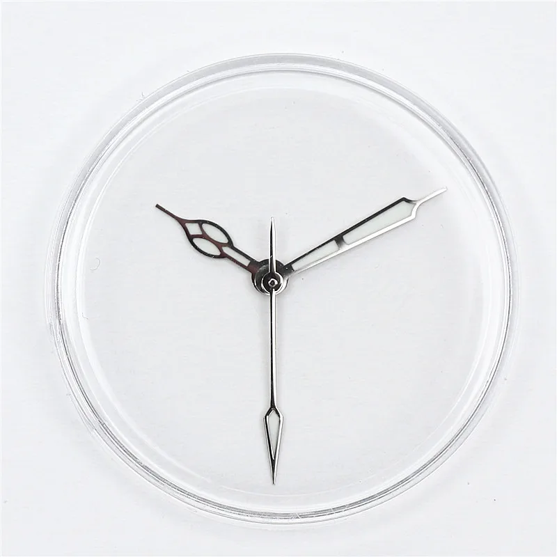 مشاهدة الأيدي الجليد الأزرق والأخضر مضيئة ل NH34 NH35 NH36 حركة النفط توهج في الظلام لساعة تعديل الطلب استبدال أجزاء #5