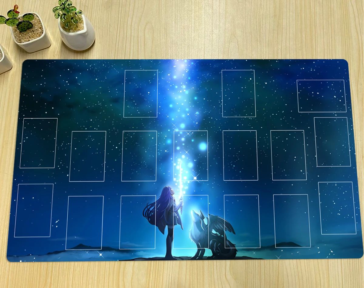 YuGiOh Playmat The World Legacy TCG CCG Mat Trading Card Game Mat Board Game Duel Gaming Pad Rubber Mousepad Free Bag 60x35cm
