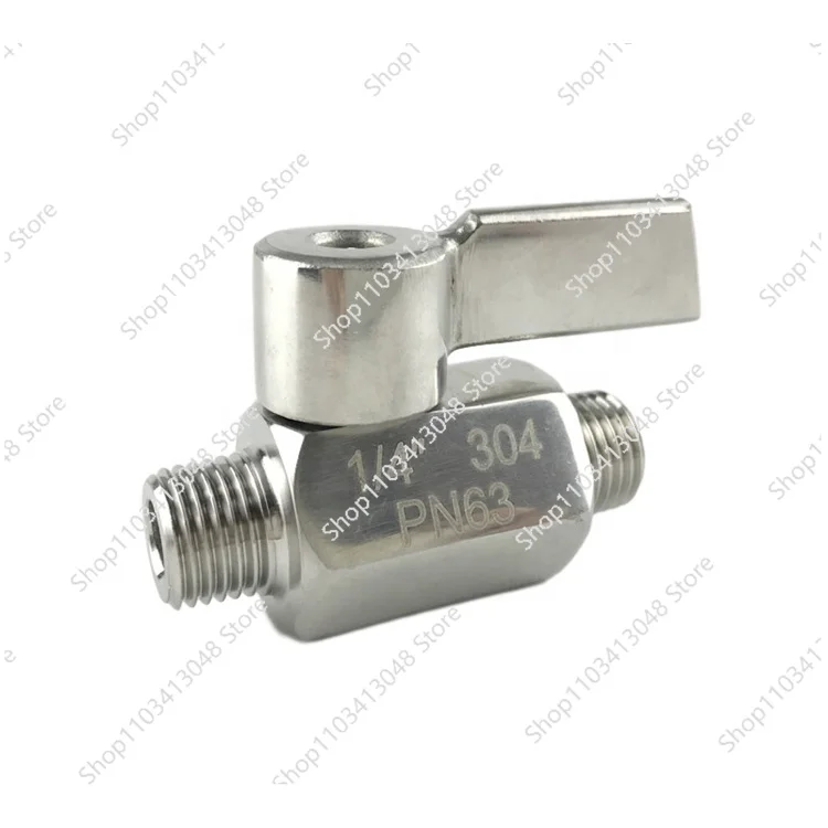 

Mini Stainless Steel Ball Valve for Brewing 1/8 to 1/2 Manual Power Customizable