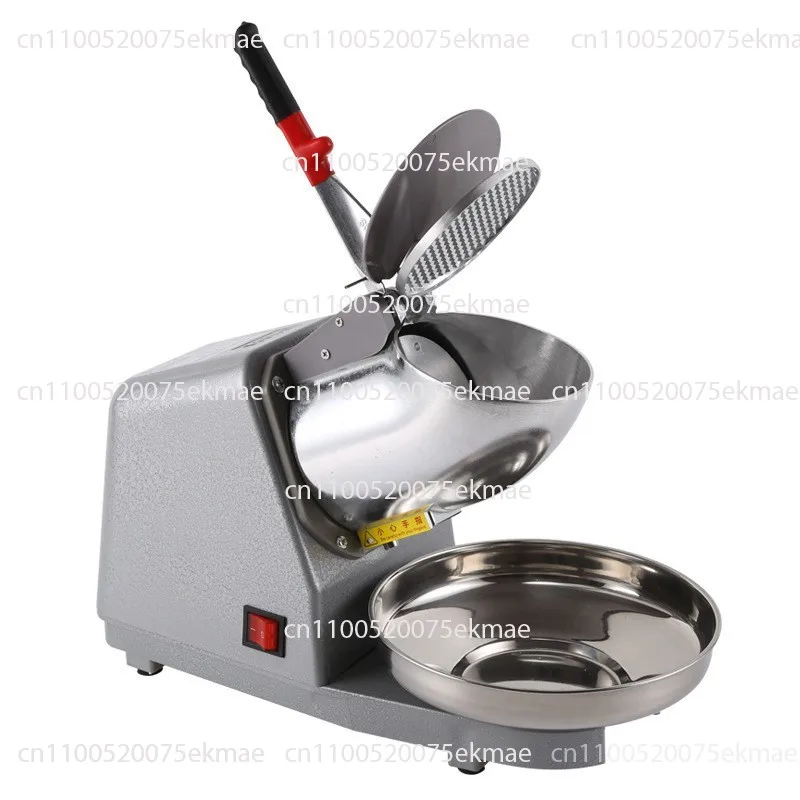 110V/220V Electric Ice Crusher Smoothie Shaver Snow Cone Ice Block Breaking Grinder Machine Commercial Ice Slush Sand Maker