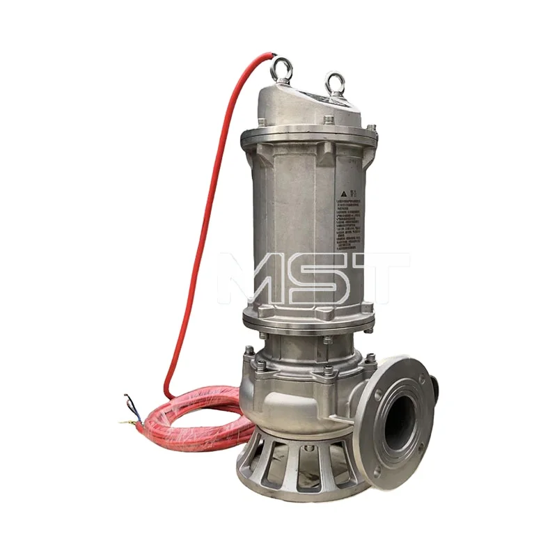 250m3/H Large Capacity High Pressure Dirty Water Submersible Pump