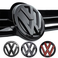 Car Logo Front Grille Rear Trunk Decoration Sticker Accessories For Volkswagen GTI Golf Polo 6 7 Passat VW CC Tiguan T-ROC Jetta