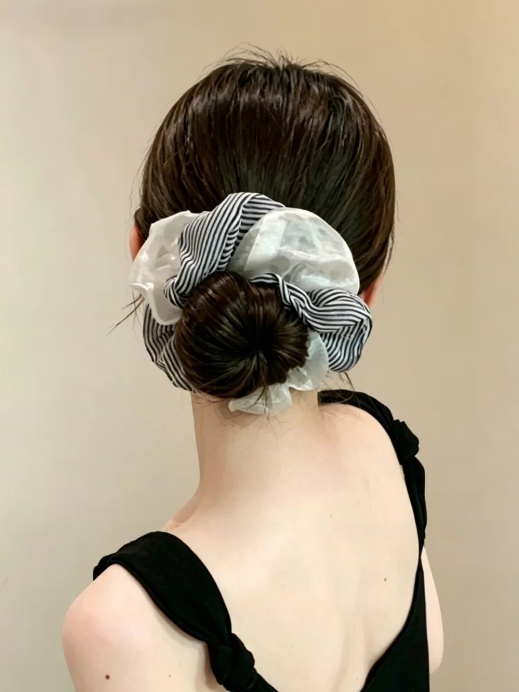 elasticos-de-cabelo-com-design-original-listras-em-tela-e-efeito-volumoso-versateis-para-uso-diario-e-rabo-de-cavalo-baixo