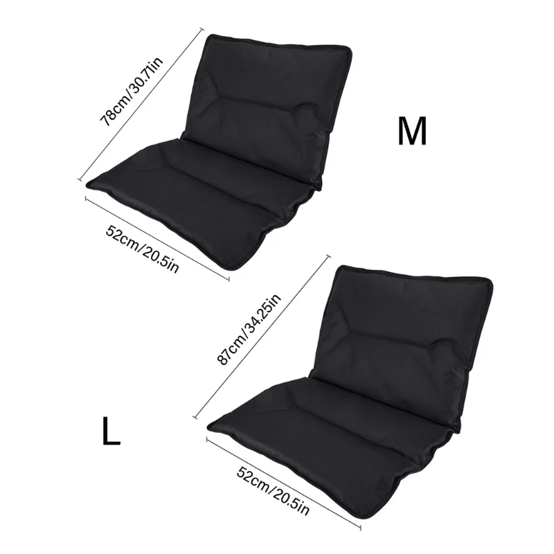 Coussin chaise d'extérieur en coton, confortable, pour sièges stade, Camping, Portable, pliable, durable