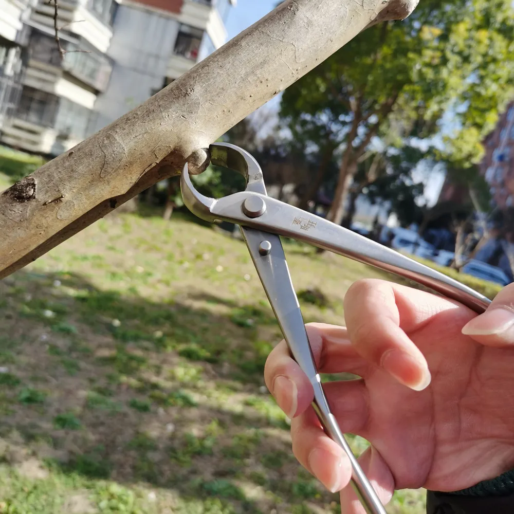 Bonsai Pruning Tool Root Cutter High Hardness Stainless Steel Shear Ball Joint Branches Pruning Cutting Plier Flower Garden Tool