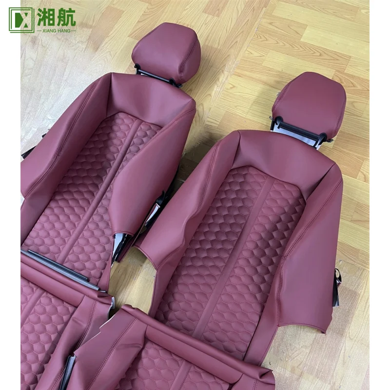 Suitable for Audi A3  Purple Nappa Leather Full Replacement Car Seat Cover