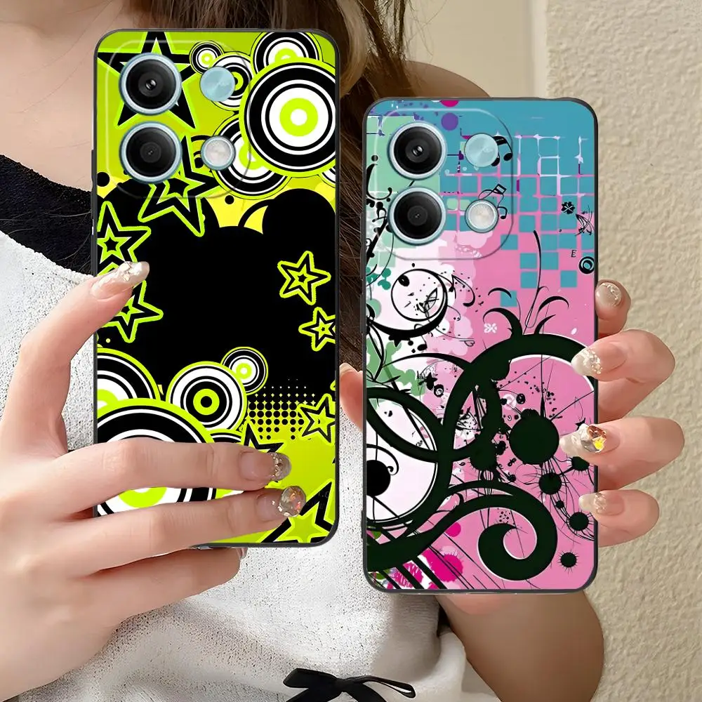 

Чехол для мобильного телефона Frutiger Metro для Xiaomi Redmi 14 13 12 A5 3 2 1 C Plus 4G 5G с цветной печатью, роскошные защитные мобильные телефоны