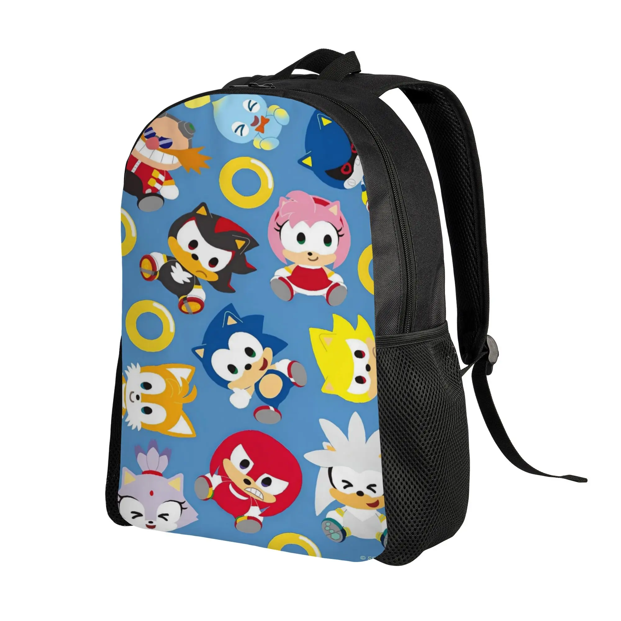 Sonices the H-Hedgehogs Backpack Teen  Lightweight Backpacks Polyester Streetwear School Bags Trekking Design Rucksack