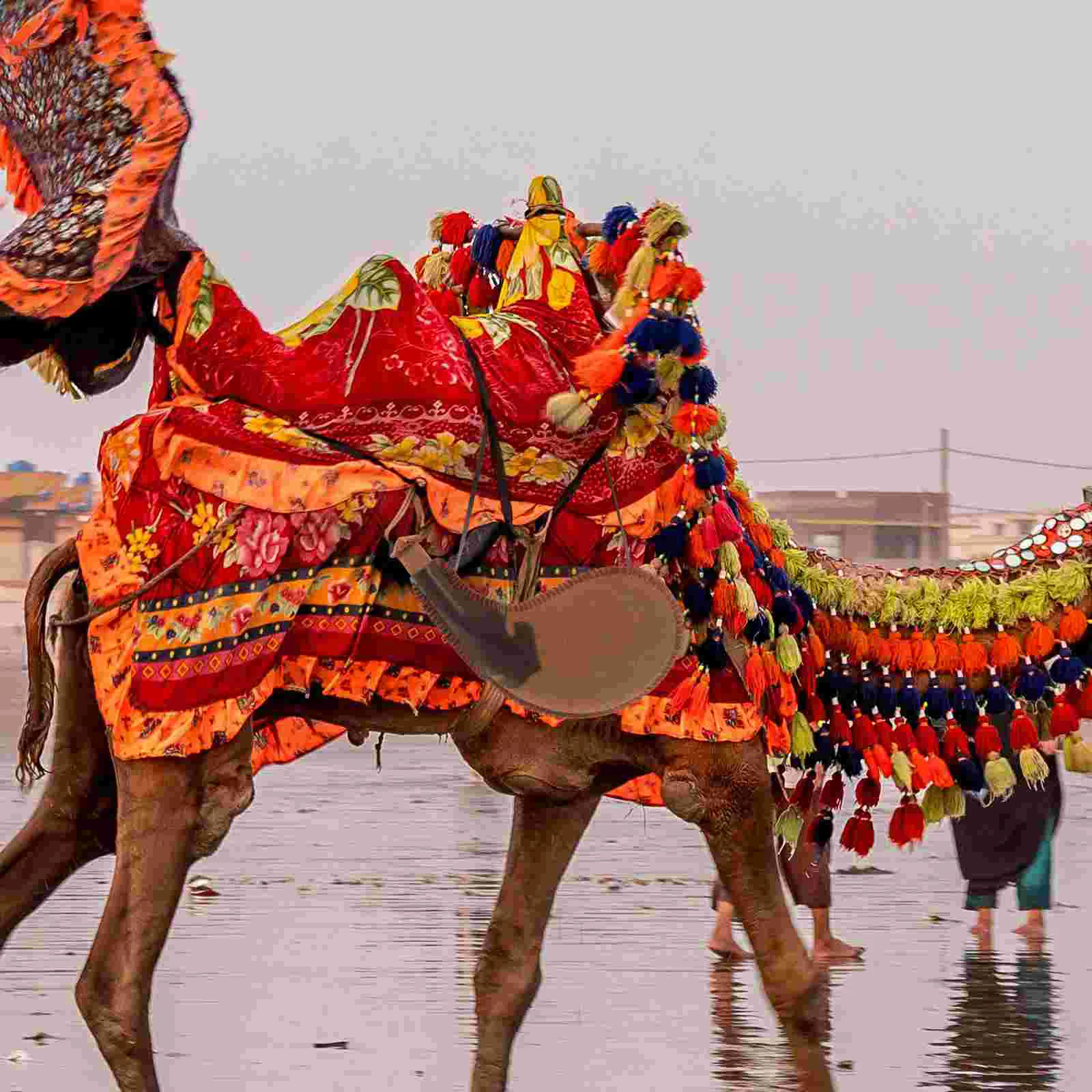 Foldable Ancient Water Bag Accessories Portable Bota Bottle Liquid Storage Man