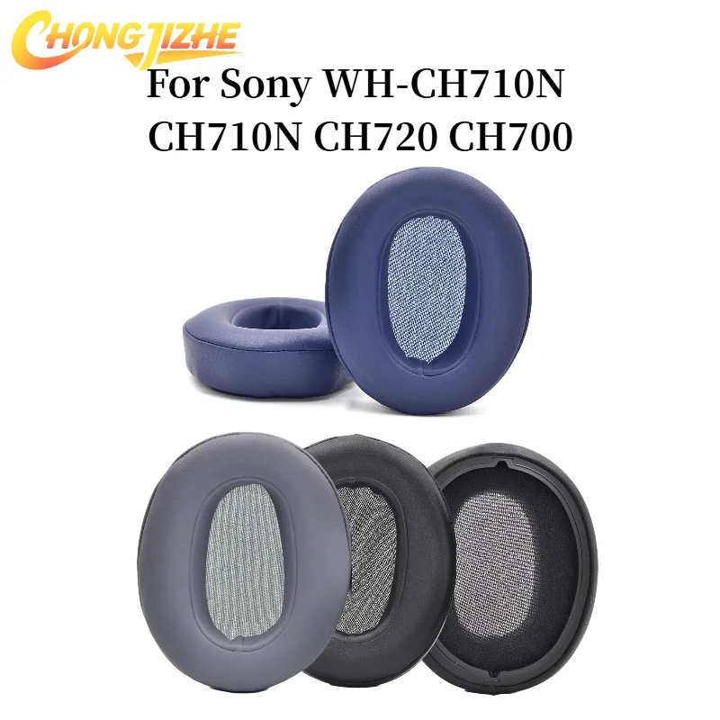 

Replacement Earpads For Sony WH-CH710N CH710N CH720 CH700 Headphones Memory Foam Ear Cushions Earpads headset Gamer Leather case