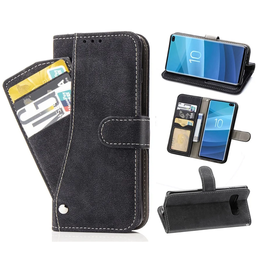 Flip Cover Leather Wallet Phone Case For xiaomi MI  9 10  mi 10 pro 9T Note 10pro 10Lite MI Poco X3 A3 CC9E  9T Pro  Magnetic