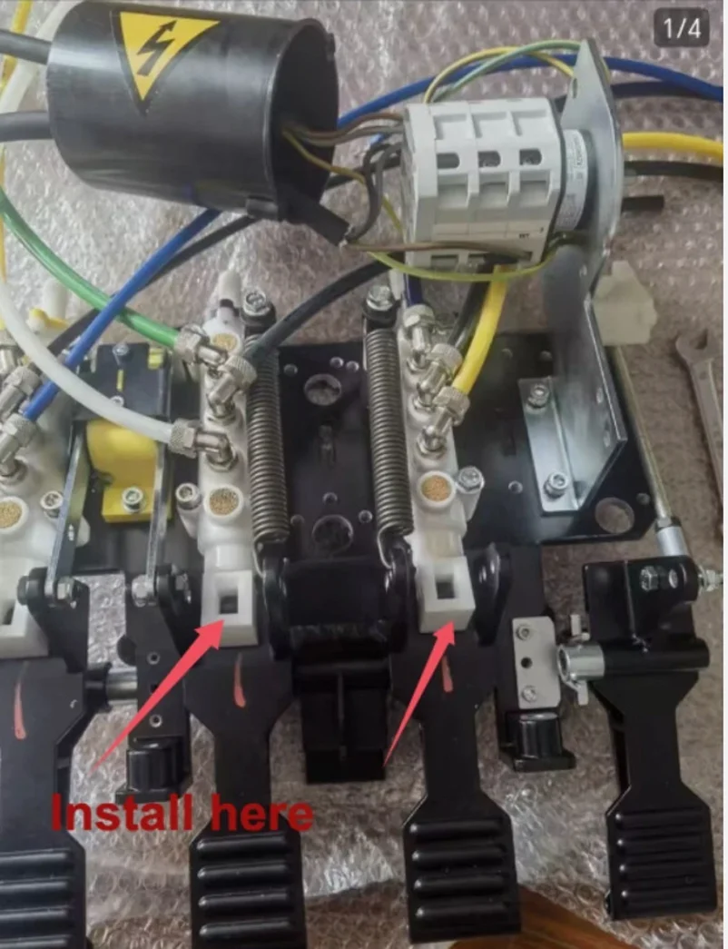 Tire Changer Machine Press Shovel Air Penumatic Valve For HOFMAN 4031030/4017159/4017256/4024933 Five-way Valve Foot Valve