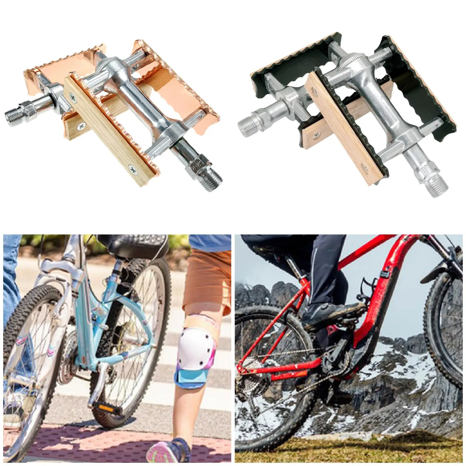 2 Pieces Bike Pedal…