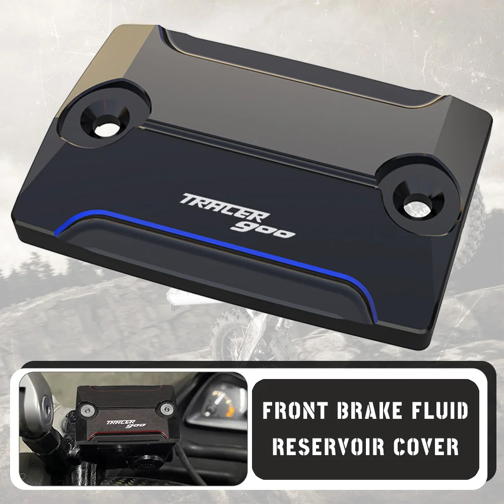 

Motorcycle For Yamaha Tracer 900 GT 2015-2016-2017-2018-2019-2020 CNC Front Brake Master Cylinder Fluid Reservoir Cover Oil Cap