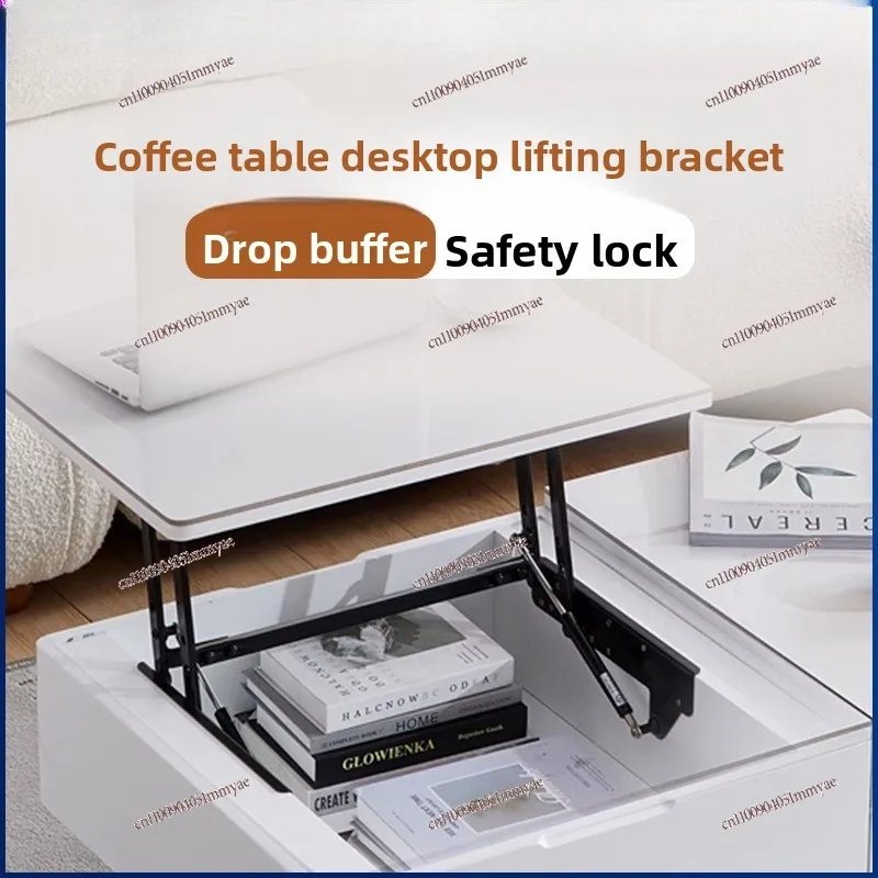 Coffee Table Desktop Folding Lifter Multifunctional Bedside Table Hydraulic Bracket Trunk Transformation Hardware Adjustment