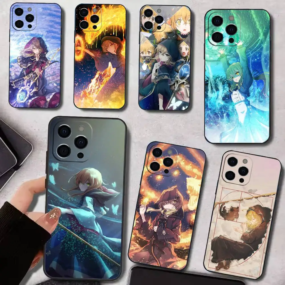 

s-Silent Witch Monica Phone Case Silicone Soft For IPhone 17 16 15 14 13 12 11 X XR Plus Pro Max Plus