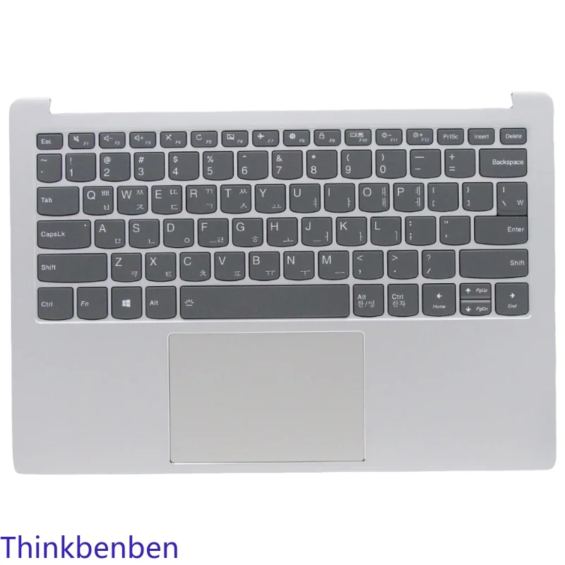 KR Korean Silver Keyboard Upper Case Palmrest Shell Cover For Lenovo Ideapad S540 13 13IML 13API 13ARE 13ITL 5CB0W43730