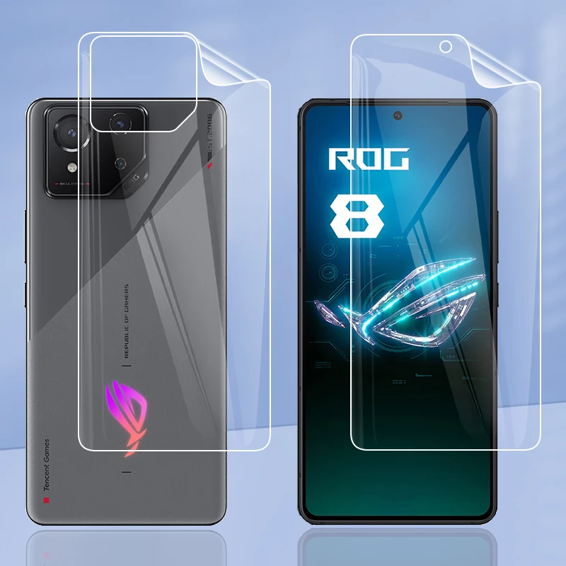 For Asus ROG Phone 8 ROG8 Phone8 Pro 8Pro 5G Clear TPU / Matte Anti-Fingerprints Hydrogel Full Cover Soft Screen Protector Film