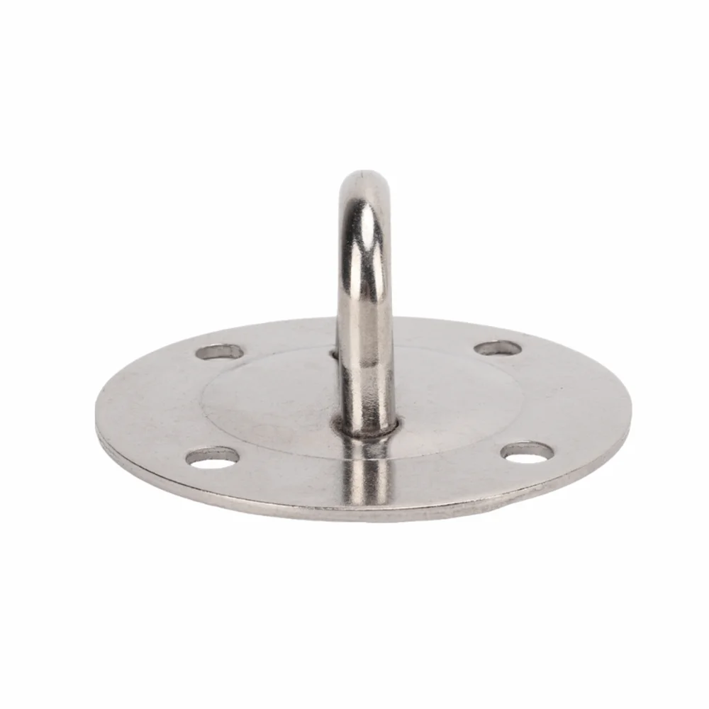 1 مجموعة دائم الحديد السقف شنقا كيت الثقيلة الفضة العين سقف هوك تعليق قوس هوك اللكم أكياس #3