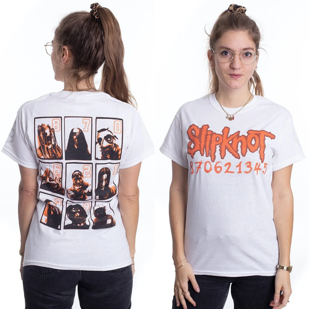 Klassisches Slipknot Des Moines Slipknot Band T-Shirt aus Baumwolle mit Grafikdruck für Herren und Damen, Sommer-Streetwear – Detail 17